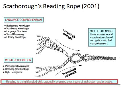 scarborough's reading rope